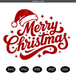 Merry Christmas SVG,Vintage Christmas svg, Holiday Graphic, Merry Christmas T-Shirt svg