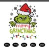 Merry Grinchmas SVG for Cricut, Grinch Face SVG, Grinchmas Gift